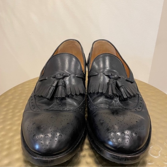 Gucci Tassel Wingtip Loafers - Picture 3 of 9